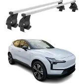 Menabo Dachträger Grundträger für Volvo EX30 2023-2025 Stahl Grau 2tlg