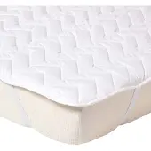 Famanu Matratzentopper 180 x 200 cm - waschbar mit Baumwollbezug