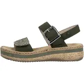 Rieker Rimo Sandalen aus Leder mit Keilabsatz, offener Spitze und Riemchen
