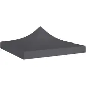 Prolenta Maison Exclusive - Partyzelt-Dach 2x2 m Anthrazit 270 g/m²