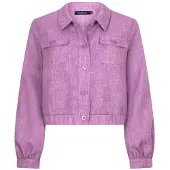 Ydence Damen Jacken Jacket Jinte - Lila - Größe XXL