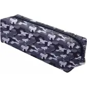Ferocity Mäppchen Federtasche Schlamperbox Federmäppchen Schüleretui Stiftemappe Moro czarny [008]