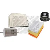 MAPCO Filterset Inspektionspaket Filtersatz für RENAULT LAGUNA I (B56, 556) LAGUNA I Grandtour (K56)