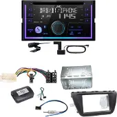 JVC KW-DB95BT Bluetooth Digitalradio USB CD Einbauset für Suzuki SX4 S-Cross