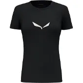 Salewa - Women's Solid Dri-Release S/S Tee - T-Shirt Gr 42 schwarz