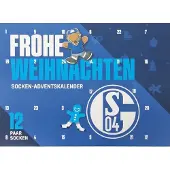 Schalke 04 FC S04 Adventskalender Socken Gr. 36-41