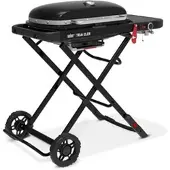 Weber Traveler Gasgrill inkl. klappbares Untergestell und Seitenablage 1501746
