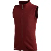Woolpower Weste Vest 400 Kinder Rust Red-Größe 110 / 116
