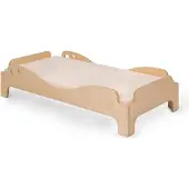 Bätz Kinder Stapelbett aus Birke Multiplex, L 124 cm B 64 cm H 28 cm, Lattenrost inklusive