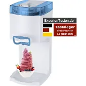 Gino Gelati 4in1 Softeismaschine Frozen Yogurt Maschine Eismaschine Flaschenkühler blau