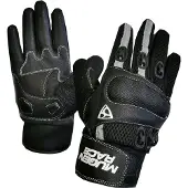 MUGENRACE Halfy Schwarze Handschuhe Größe XL