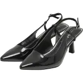 Buffalo Stiefel "Willow Sling Back - Vegan Patent"