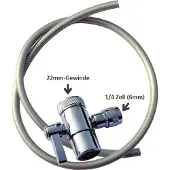 Prime Inventions Umschaltventil mit Silikonschlauch