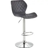 CLP Barhocker Cork Kunstleder chrom schwarz