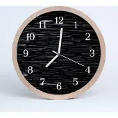 Tulup Holzuhr 20fi cm wanduhr - Steine