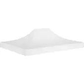 Syfax Partyzelt-Dach 4,5x3 m Weiß 270 g/m²