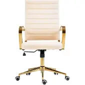 CLP Bürostuhl Havanna Kunstleder creme