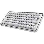 Rapoo Ralemo Pro 5 Multimode Wireless Tastatur Weiß