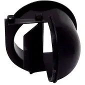 Maico Ausblaselement Ersatzteil schwarz Serie Aeh Er Ec für Ventilatoreinsatz ER EC, hinten ausblasend, 84x73x84 mm