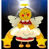 Small Foot Nachttisch-Lampe Engel, mit 10 Lämpchen
