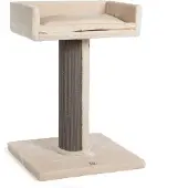 Canadian Cat Company Residenz · XXL Liege · Kratzbaum · beige-anthrazit · für große Katzen