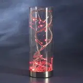 Konstsmide LED Lichterkette im Deko Glas 32er rot 1228-550