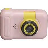 Denver KCA-1351RO, Digitalkamera für Kinder, Pink, Gelb