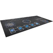 Trendy Sport Rubber Flooring ProFuTra Bodenmatte 40,5m²