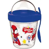 Spiderman Spidey Becher-Snackhalter mit Deckel und