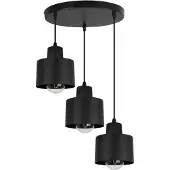 Light11 HOME Moderne LED Pendelleuchte Schwarz mit Lampenschirm – Hängelampe Deckenleuchte