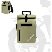 Hitway Fahrradtasche Gepäckträger, Wasserdichtes Material , 20-29L Gepäckträgertasche mit Reflektoren, mit Tragegriff