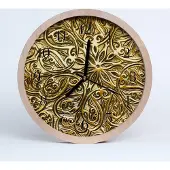 Tulup Holzuhr 20fi cm wanduhr - Mosaik-Kunst