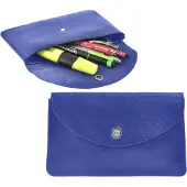 Sonnenleder Stiftetui Leder Schlamper Stifteetui Etui Tasche Hempel blau 801-407-11