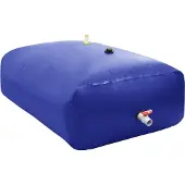 Syfax Wassertank mit Wasserhahn Faltbar 5000 L PVC