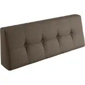 Sunnypillow Palettenkissen Verona Rückenkissen 120x40x20/10cm Camel