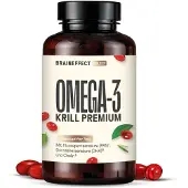 BRAINEFFECT Omega-3 Kapseln (60 Stk.) – Premium Krill-Öl mit EPA & DHA 60 St