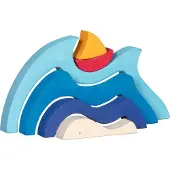 Gollnest & Kiesel Puzzle Mein Schifflein auf dem Meer