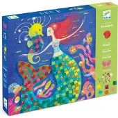 Djeco Mozaic , Meerjungfrauen – Perfektes Spielzeug für die Entwicklung von Kindern