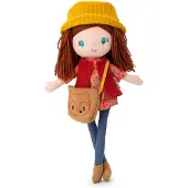 Lilliputiens - Kuschelpuppe Lea Natur - Weiche Puppe 41 cm - Ab 2 Jahren