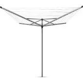 Brabantia Wäschespinne"T" 60M Bodenanker Grau, 310867