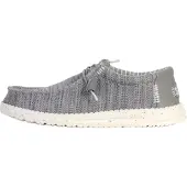 HeyDude Slipper Herren Wally Stretch Sox Grey-Schuhgröße 46