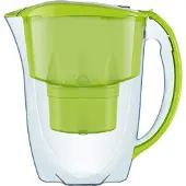 AQUAPHOR Wasserfilter Jasper hellgrün inkl. 1 MAXFOR+ Filterkartusche - praktischer Wasserfilter zur Reduzierung von Kalk, Chlor & weiteren Stoffen