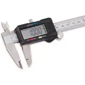 Kreator Digitaler Messschieber Innen und Aussenmessungen LCD Messgerät 0,01-150 mm Feststellfunktion - Schieblehre Digital