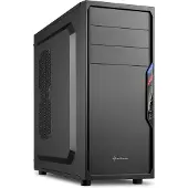 Sharkoon VS4-S, Midi Tower, PC, Schwarz, ATX, micro ATX, Mini-ITX, 16 cm, 38,5 cm