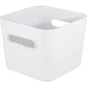 Smartstore Aufbewahrungsbox COMPACT SQUARE L weiß