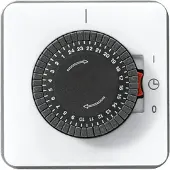 JUNG CD5024 Schaltuhr mit Synchronmotorantrieb 16 AX 250 V weiß