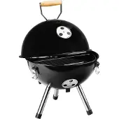 Voordeeldrogisterij Mini-Holzkohlegrill Schwarz