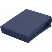 Vandyck Spannbettlaken Jersey Supreme Navy (Jersey)-1-persoons (80/90/100 x 190/200/210/220 cm)