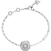 GUESS - Charming steel bracelet La Fleur JUBB04549JWRH - Length: 14.5 cm