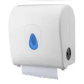 All Care PlastiQline Handtuchrollenspender MINI - Farbfenster blau - Handtuchspender